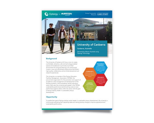 Optergy University of Canberra Case Study