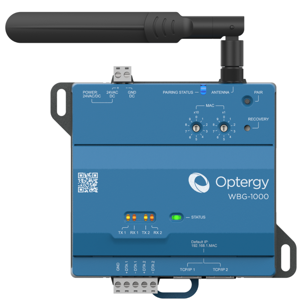 WBG-1000 Wireless BACnet Gateway Fast Installation, Zero Wiring
